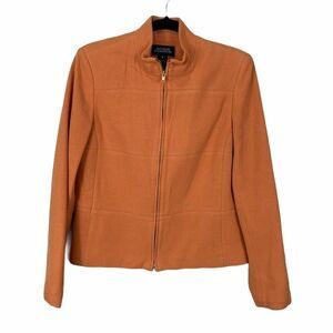 Jones New York Signature orange wool blend size 6